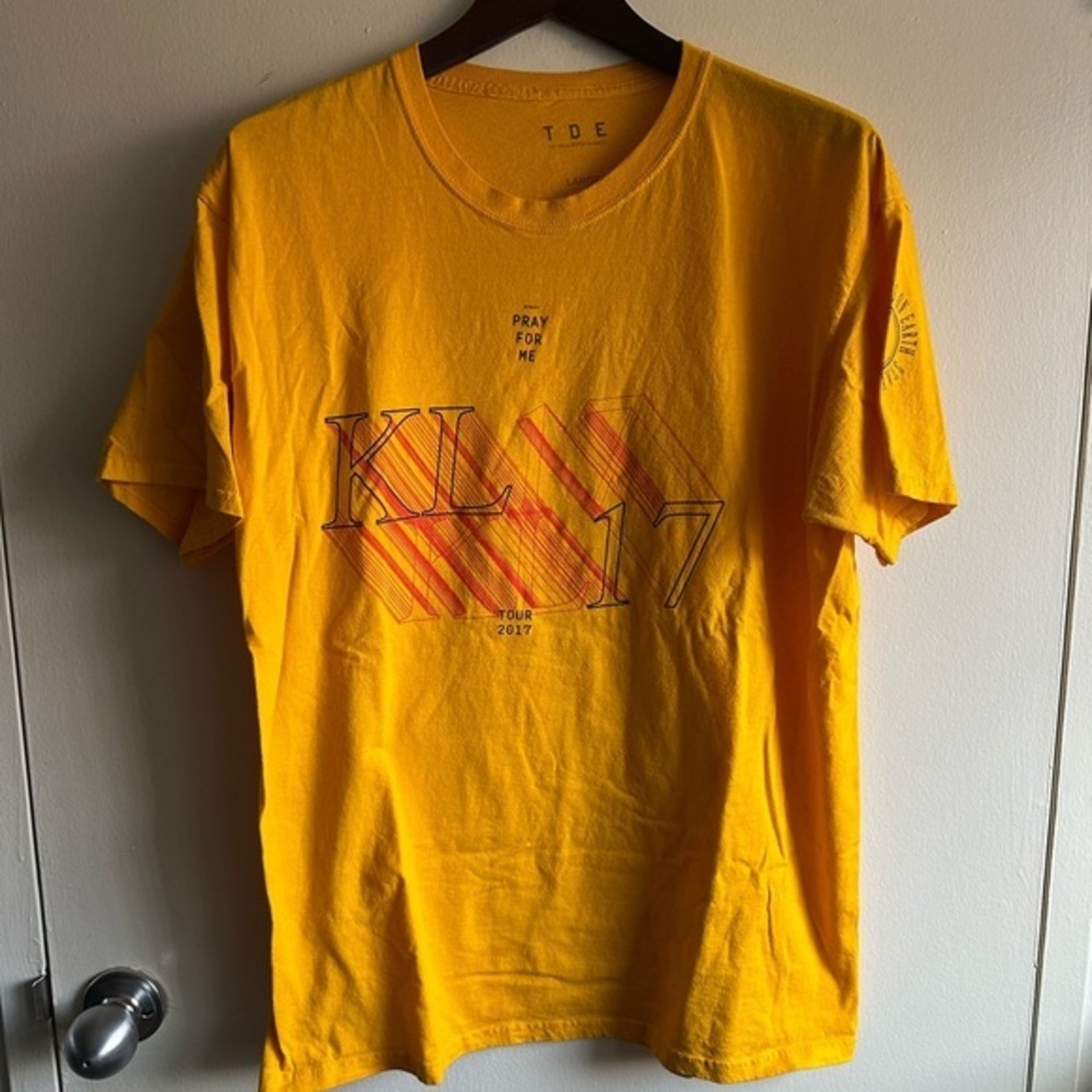 ULTRA RARE Kendrick Lamar 2017 Pray For Me Tour Tee TDE